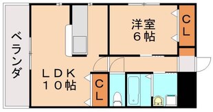 黒崎駅 徒歩18分 3階の物件間取画像